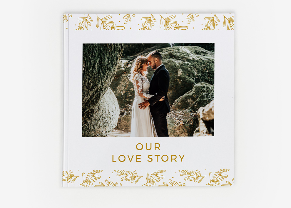 Premium Hardcover Wedding Album