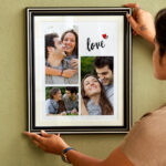 Premium Framed Prints - Modern wood